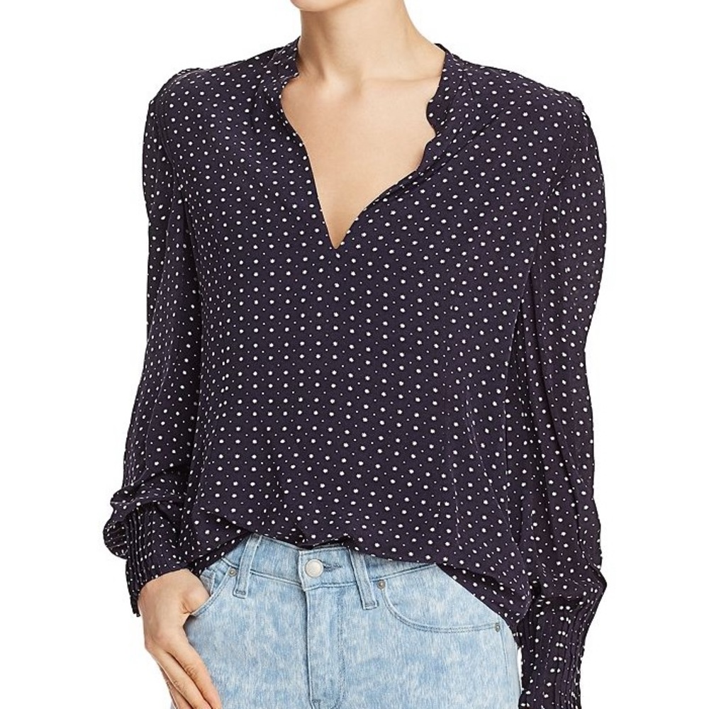 JOIE Korina Starburst Print Top